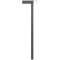 Enkel hj�rnep�l til tr�hegn | med tilh�rende hj�rnetop | Hj�rnetop til mobilt tr�hegn, galvaniseret, 1000 mm